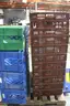Lot of (27) Plastic Storage &#x26; Bottle Crates &#x2013; Various Brands &#x26; Colors