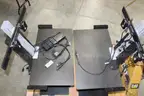 (2) Humanscale Sit/Stand Adjustable Workstations with Monitor Mounts