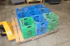 Done Add this to the other lot of them Lot of (9) Plastic Milk Crates &#x2013; Blue &#x26; Green &#x2013; Reid Valve Co.