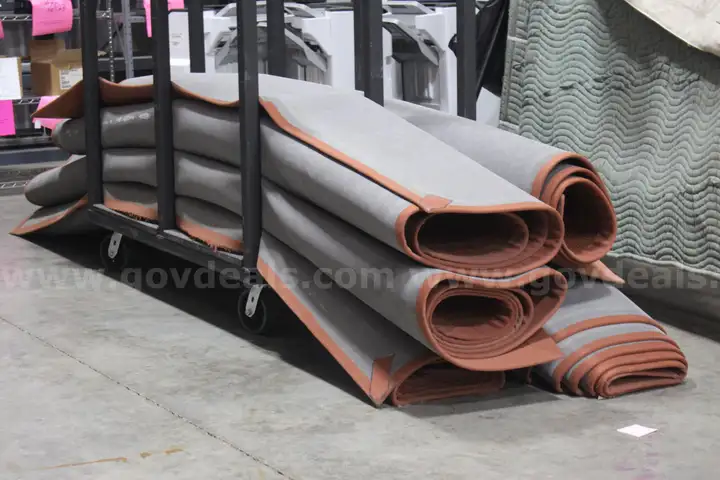 Lot of (5) Rolled Floor Rugs