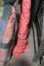 (4) Rolled Fabric Rugs and (1) Assortment of Rods &#x2013; Multi-Color