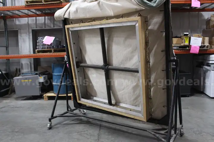 (1) Heavy-Duty Acoustic/Impact Test Enclosure on Rolling Frame
