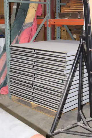 Lot of (14) Carpeted Acoustic/Divider Panels