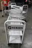 (1) Lot of Gatorade Rolling Carts, Cooler, and Cup Holder Trays