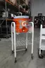 (1) Lot of Gatorade Rolling Carts, Cooler, and Cup Holder Trays