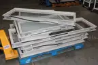 Lot of (12) Steelcase TS71830SPW Glass Windows &#x2013; Framed Panels