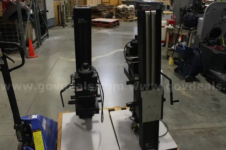 Lot of 2 Omega Variable Condenser Lamphouses w/ Enlarger Chassis&#x27;