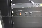 (1) Mobile AV Media Equipment Rack w/ Samsung Monitor, Sony Blu-ray 3D Player, Extron Control Units, and Accessories
