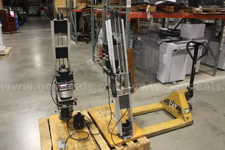 Lot of 2 Omega Variable Condenser Lamphouses w/ Enlarger Chassis&#x27;