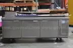 (1) La Rosa Refrigeration Stainless 3-Door Worktop Refrigerator &#x2013; Out of Service