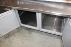(1) La Rosa Refrigeration Stainless 3-Door Worktop Refrigerator &#x2013; Out of Service