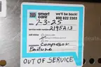 (1) La Rosa Refrigeration Stainless 3-Door Worktop Refrigerator &#x2013; Out of Service