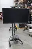 (1) Panasonic 60&#x22; Plasma HDTV with Mobile Rolling Stand &#x2013; Model TC-P60ST50