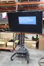 (1) Panasonic 60&#x22; Plasma HDTV with Mobile Rolling Stand &#x2013; Model TC-P60ST50