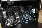 (1) Tripp Lite AV Equipment Rack Cabinet with Crestron &#x26; Shure Components