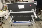 (1) Butterfly Centrefold 25 Table Tennis Table &#x2013; Blue Top &#x2013; Folding Issues Needs repair