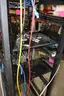 (1) Middle Atlantic Server Rack with Netgear ProSAFE Switches, Patch Panel, and Cabling