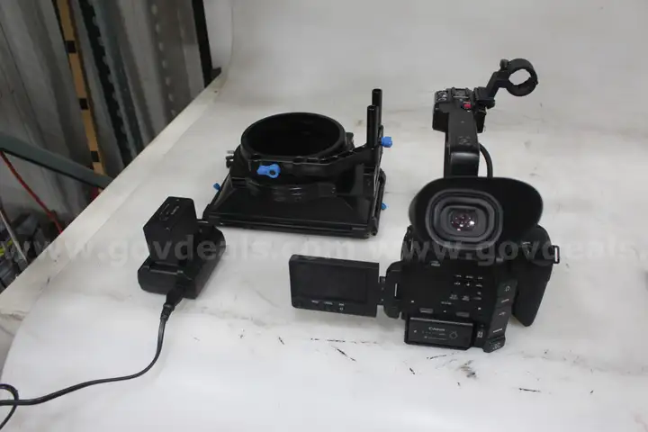Canon EOS C100 MK II w/ accompanying Equipment