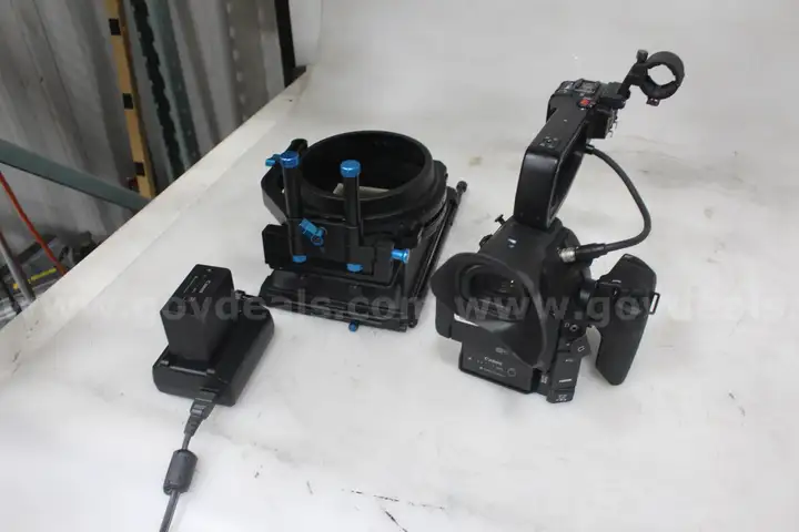 Canon EOS C100 MK II w/ accompanying Equipment
