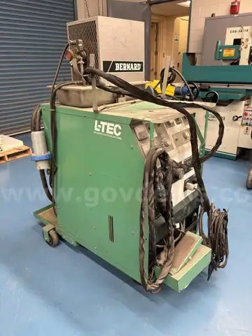 Heliarc 306 GTAW/Tig welder, with Bernard cooler (on CAMPUS)