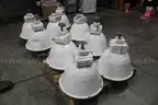 Lot of 9 Ceiling Lamps
