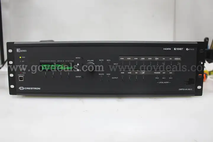 Crestron Video Presentation System w/ Vaddio Surveillance Camera