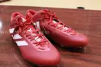 Lot of Used IU Football Cleats
