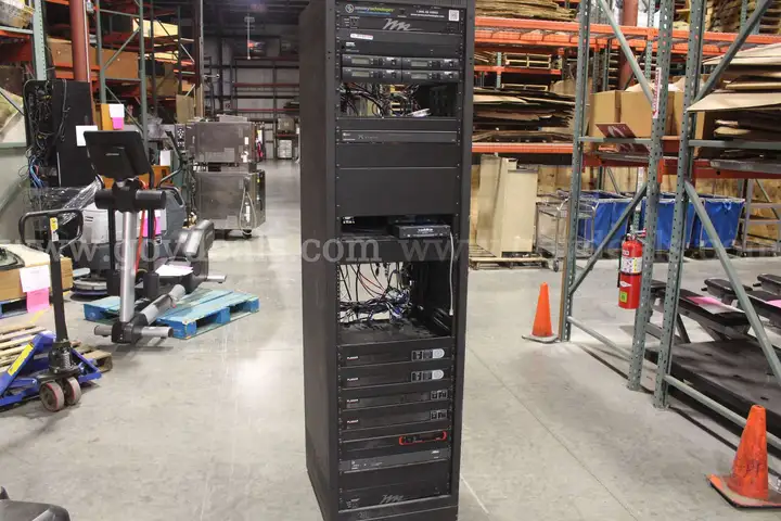 Electronics Enclosure w/ Audio and Visual Equipment