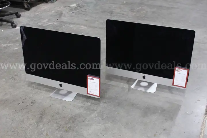 Lot of (2) 2015 Apple iMac All-In-One Computers