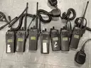 Lot of Portable Radios - Motorola, TEKK, Midland