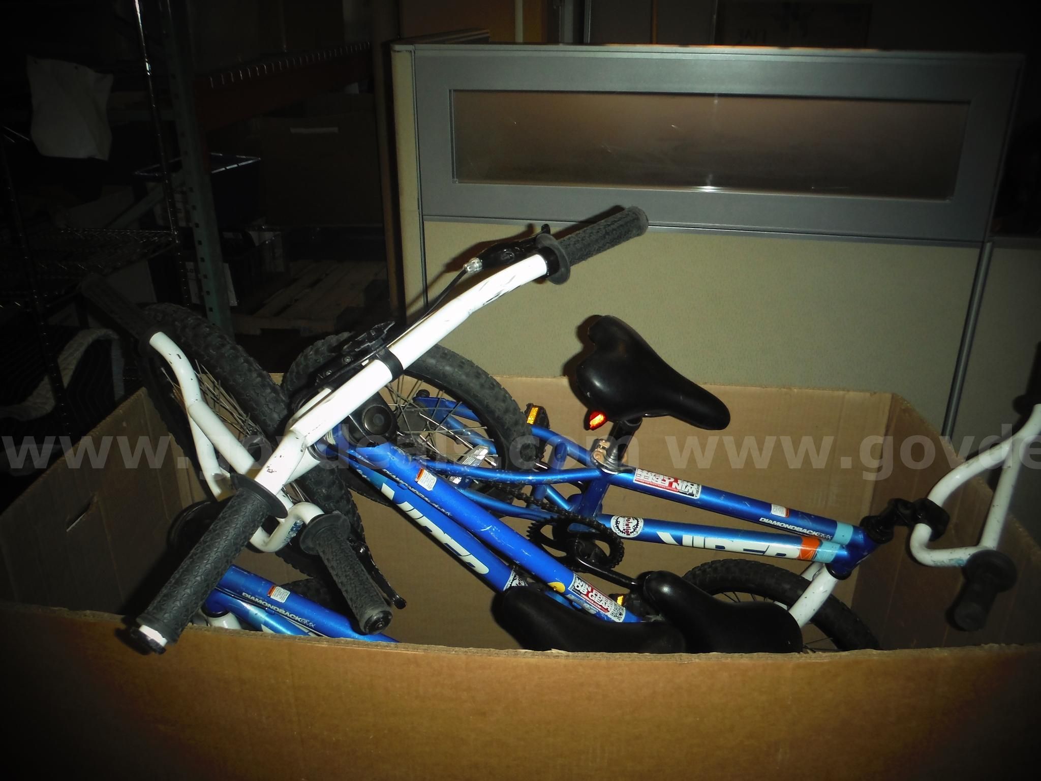 KIDS DIAMONDBACK VIPER BICYCLES 3 UNITS AllSurplus