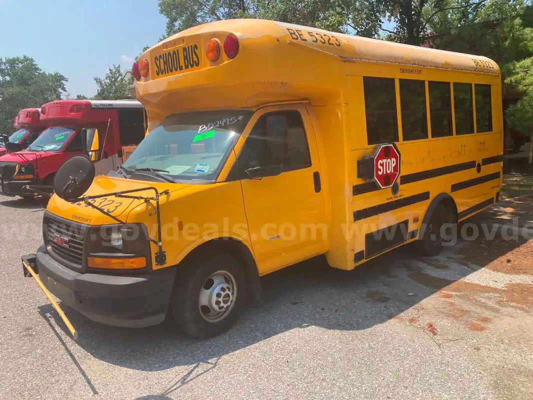 2012 GMC Savana School Bus GovDeals