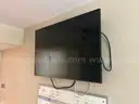 Samsung 40inch Flat Screen Smart HDTVs - all mounted to wall - lot of 6