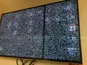 Samsung 40inch Flat Screen Smart HDTVs - all mounted to wall - lot of 6