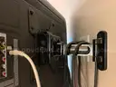 Samsung 40inch Flat Screen Smart HDTVs - all mounted to wall - lot of 6