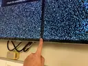 Samsung 40inch Flat Screen Smart HDTVs - all mounted to wall - lot of 6