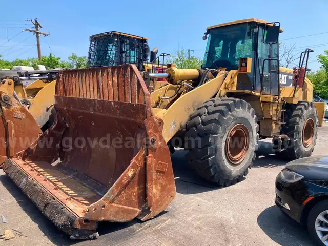 2007 Cat 972H Waste Handler Wheel Loader - no key