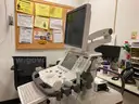 Toshiba TUS-A500 Sonogram Machine and Biodex 058-710 Sound Pro Table