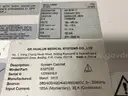 GE X-ray machine, Patient Table, Controls, Accessories