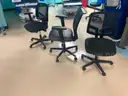 Rolling office chairs - 22 units
