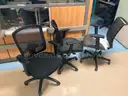 Rolling office chairs - 22 units