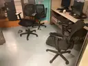 Rolling office chairs - 22 units