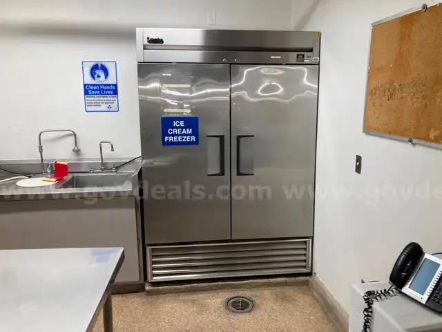 TRUE TS-49F Stainless Steel 2-door Freezer