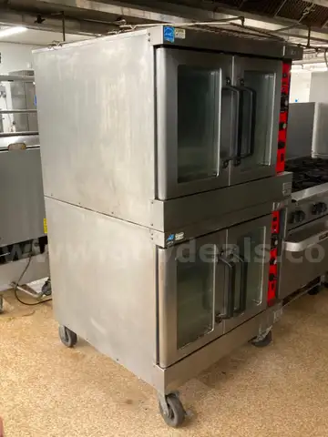 Vulcan Gas Double Stack Oven