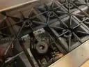 Lot of 2:  Vulcan 6-burner Gas Ranges - fire damage to one of them