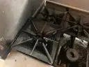 Lot of 2:  Vulcan 6-burner Gas Ranges - fire damage to one of them