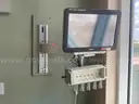 Lot of 3:  Philips IntelliView MX800 Patient Monitors - mounted to wall