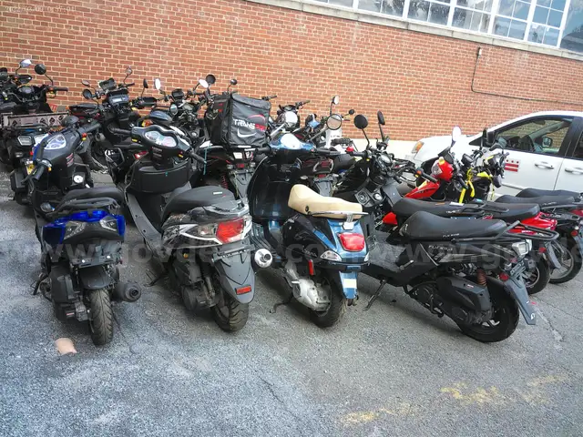 Gas Powered Mopeds - Lot of 8