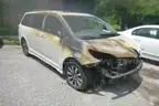 2018 Toyota Sienna-Burnt Scrap Vehicle-No Title