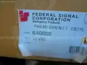Federal Signal PA60 electronic siren and light control systems - 2 units
